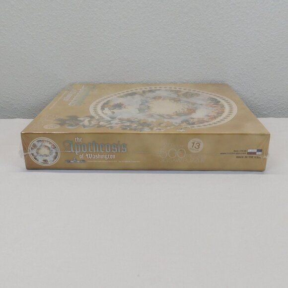 Apotheosis of Washington 500 pc Jigsaw Puzzle 20" Round US Capitol Fresco NEW - Picture 6 of 6
